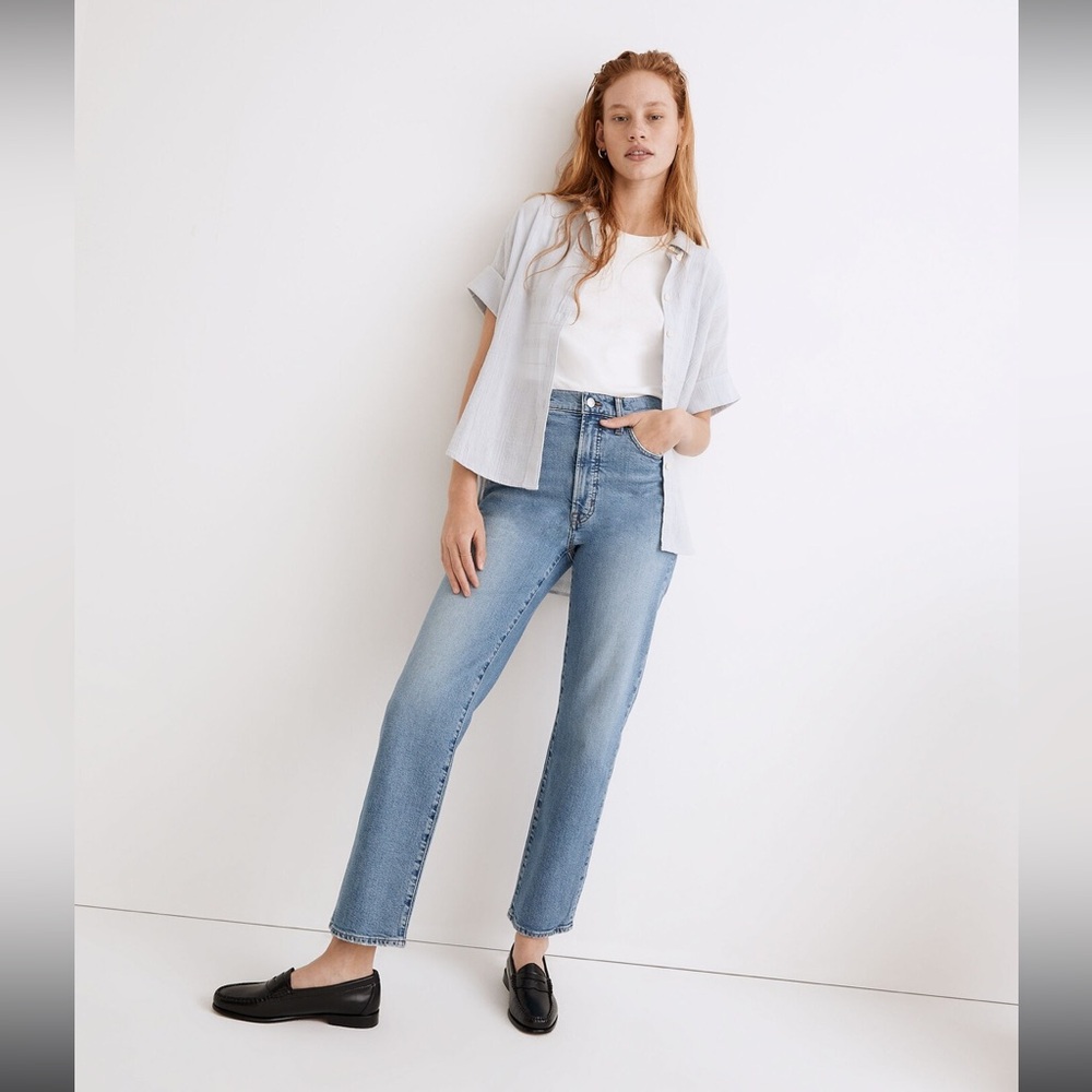 The Perfect Vintage Straight Jean in Montville Wash